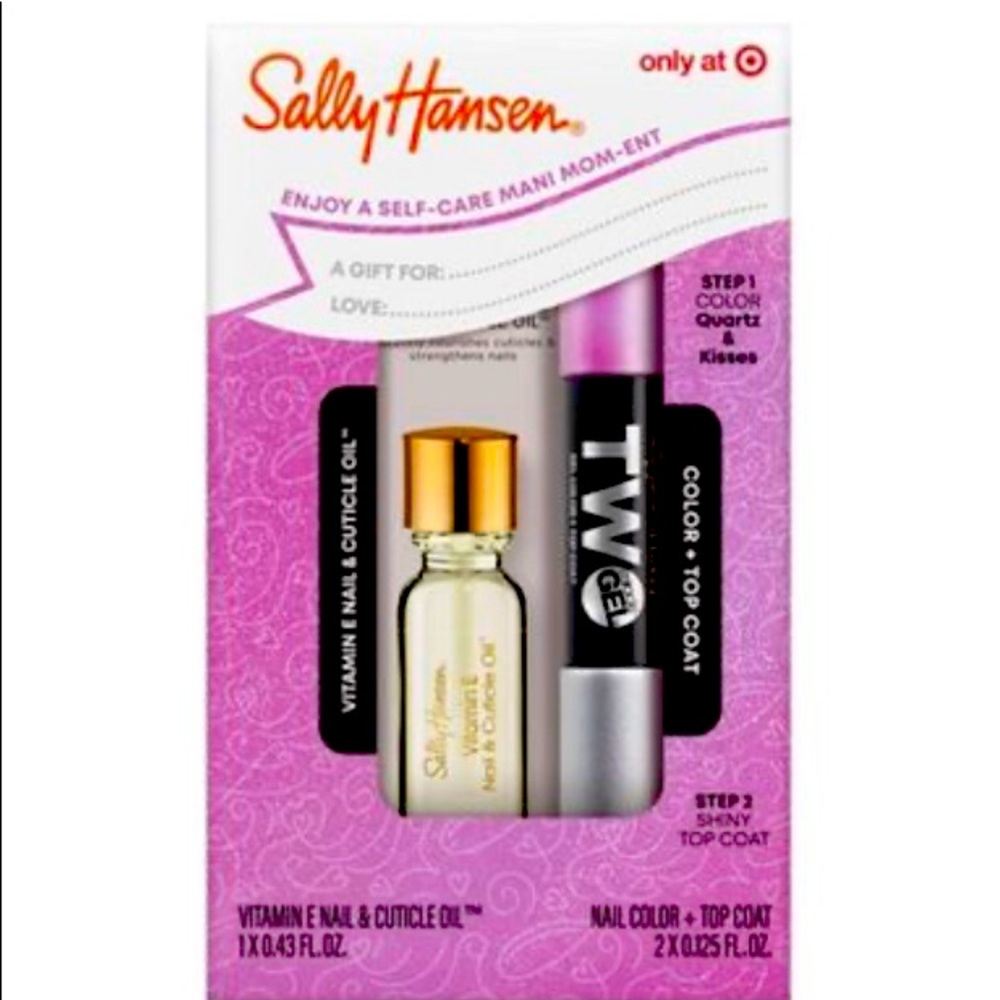 Sally Hansen Miracle Gel It Takes Two Nail Color & Vitamin E Nail Cuticle Oil